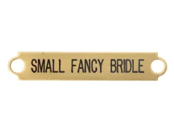 DOVER DROPSHIP 2" Fancy Bridle Nameplate Online