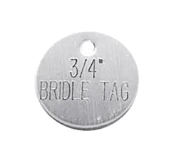 DOVER DROPSHIP 3/4'' Round Bridle & Accessory Tag Online