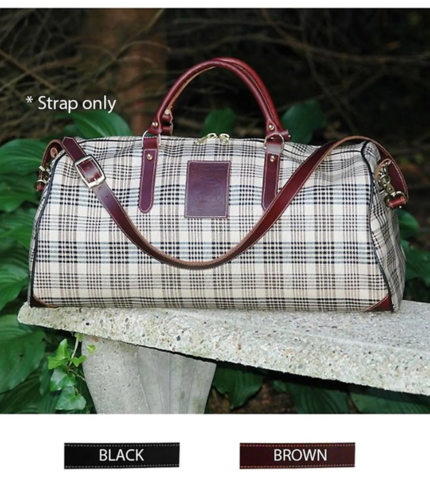 JACKS MFG 5/A Baker® Adjustable Leather Shoulder Strap for 5/A Baker® Duffle Bag Clearance