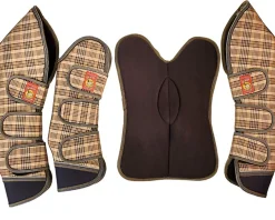 JACKS MFG 5/A Baker® Poly Trailering Boots Baker Plaid Best