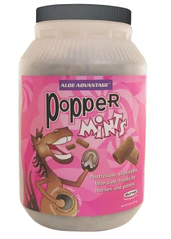 RJ MATTHEWS Aloe Advantage™ PopperMints™ Horse Treats New