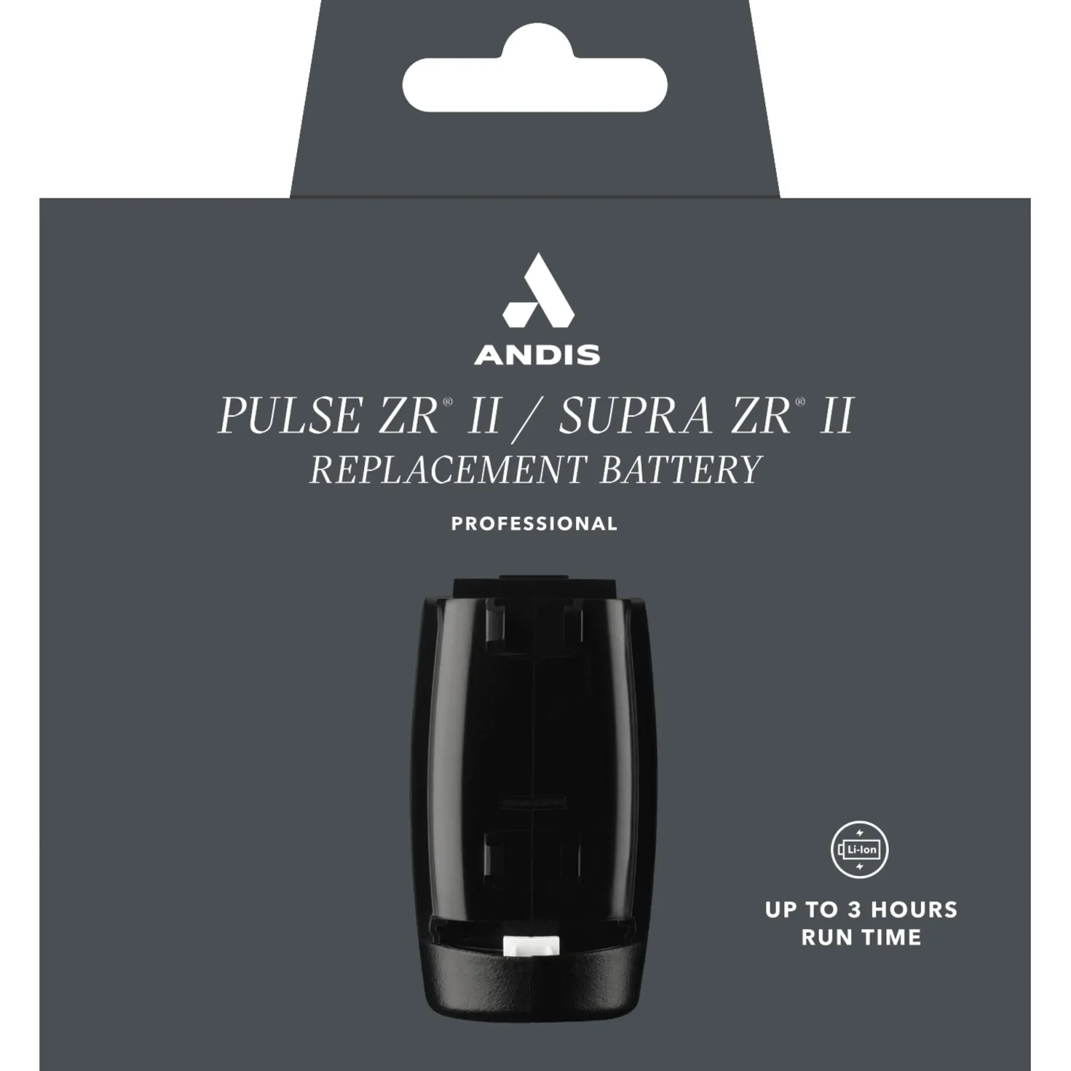 ANDIS COMPANY Andis® Pulse ZR® II Replacement Battery Pack Black Discount