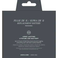 ANDIS COMPANY Andis® Pulse ZR® II Replacement Battery Pack Black Discount