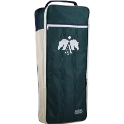 SADDLERY BRANDS INTL Arena Bridle Bag Dark Green/Navy/White/Caramel Clearance