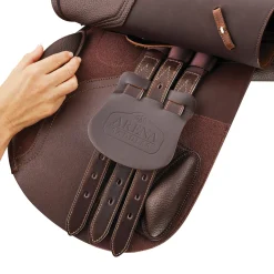 SADDLERY BRANDS INTL Arena Close Contact Saddle Brown New