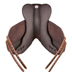 SADDLERY BRANDS INTL Arena Monoflap Jump Saddle Brown