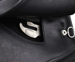SADDLERY BRANDS INTL Arena Pony Dressage Saddle Black Best