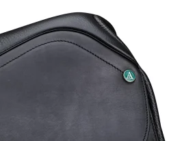 SADDLERY BRANDS INTL Arena WIDE Dressage Saddle Black Hot