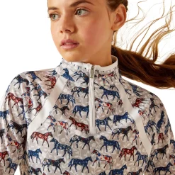 ARIAT-APPAREL Ariat® Kids’ Print Sunstopper Shirt 3.0