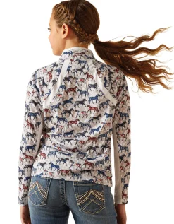 ARIAT-APPAREL Ariat® Kids’ Print Sunstopper Shirt 3.0