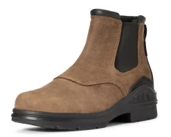 ARIAT ® Ladies’ Barnyard Twin Gore Waterproof Boots II Antique Brown