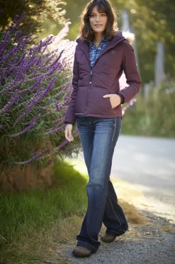 ARIAT ® Ladies’ Barnyard Twin Gore Waterproof Boots II Antique Brown