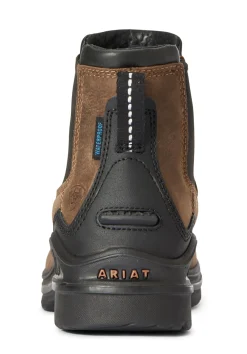 ARIAT ® Ladies’ Barnyard Twin Gore Waterproof Boots II Antique Brown