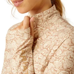 ARIAT-APPAREL Ariat® Ladies’ Lowell Long Sleeve Print Shirt