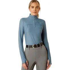 ARIAT-APPAREL Ariat® Ladies’ Lowell Long Sleeve Solid Shirt 3.0 New