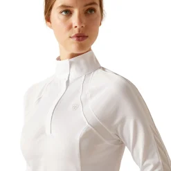 ARIAT-APPAREL Ariat® Ladies’ Pro Sunstopper Show Shirt 3.0 White Best