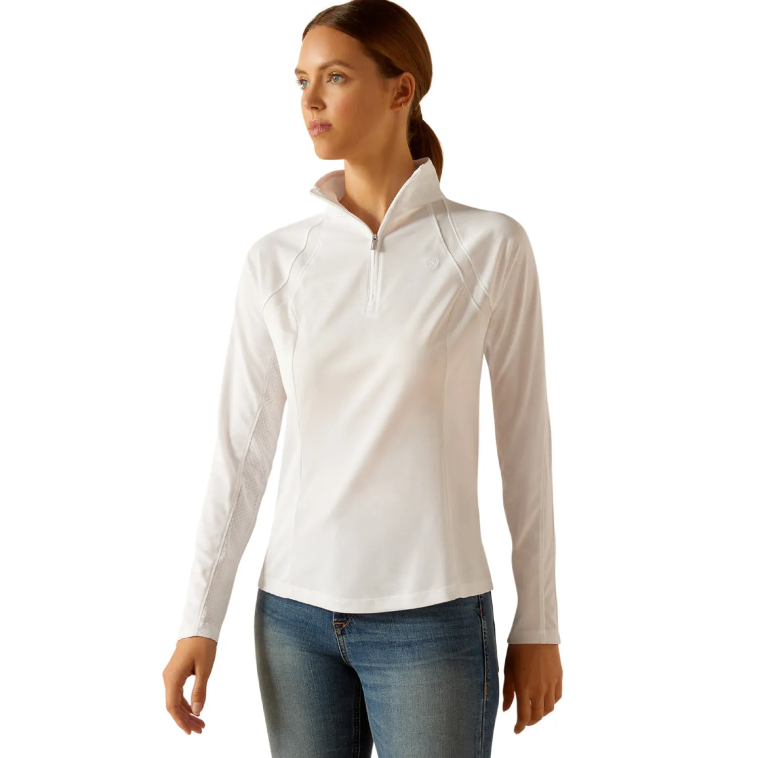 ARIAT-APPAREL Ariat® Ladies’ Sunstopper Quarter-Zip Base Layer 3.0 Best