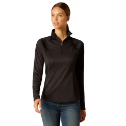 ARIAT-APPAREL Ariat® Ladies’ Sunstopper Quarter-Zip Base Layer 3.0 Best
