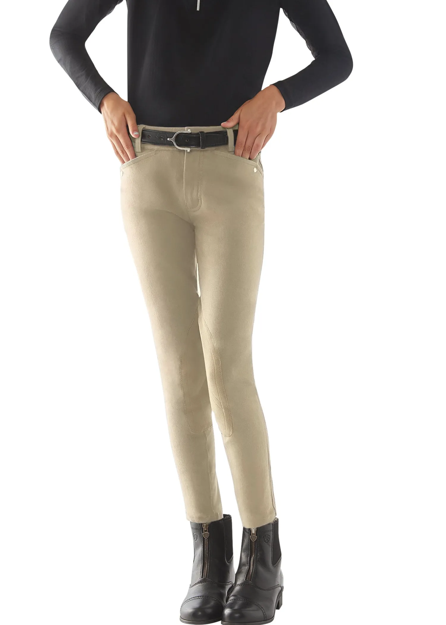 ARIAT-APPAREL Ariat® Kids' Heritage Breeches Hot
