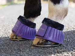 SHIRES EQUESTRIAN ARMA Fleece-Lined Bell Boots New