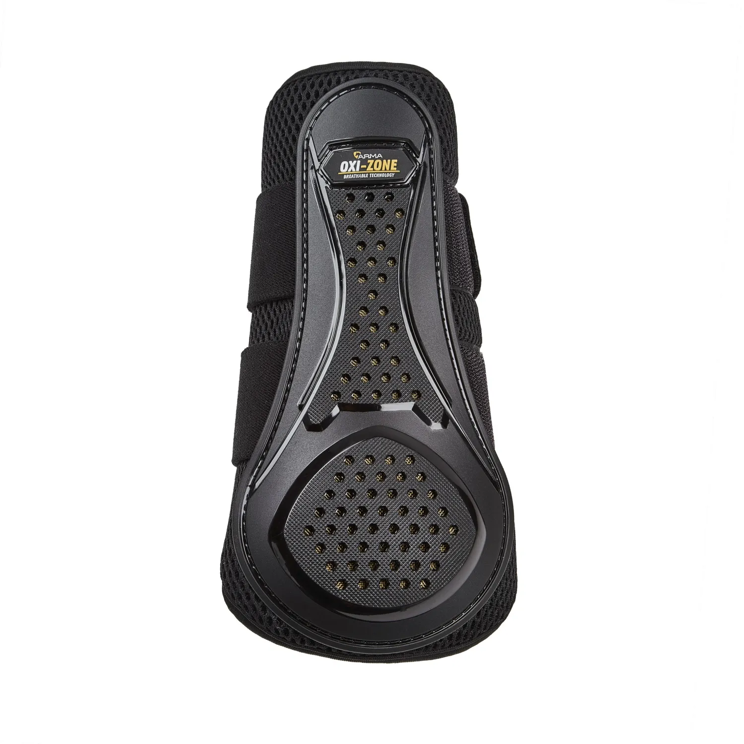 SHIRES EQUESTRIAN ARMA Oxi-Zone Brushing Boots Black Hot