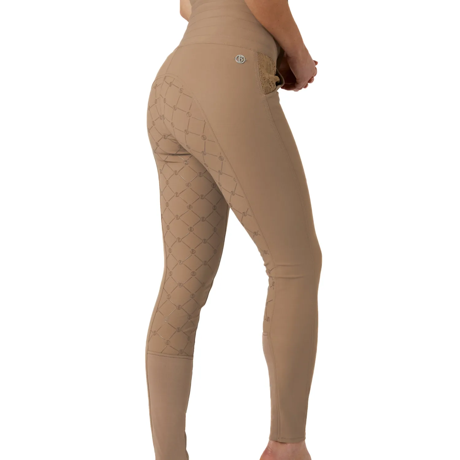 EQUINAVIA B Vertigo Ladies’ Natalia Sculpting Full-Seat Breech with Lace Detail New