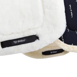 BACK ON TRACK BOT LL Back on Track® All-Purpose Teddy Saddle Pad White New