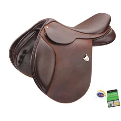 SADDLERY BRANDS INTL Bates Caprilli Close Contact Saddle Brown Clearance
