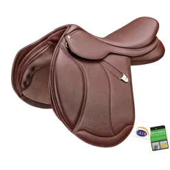 SADDLERY BRANDS INTL Bates Caprilli Close Contact+ Extended Flap Saddle Havana