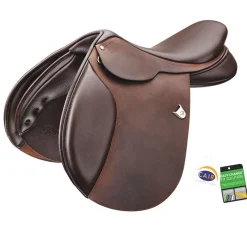 SADDLERY BRANDS INTL Bates Caprilli Close Contact Saddle with Forward Flap Brown Outlet