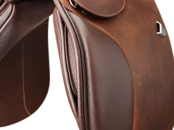 SADDLERY BRANDS INTL Bates Caprilli Close Contact Saddle with Forward Flap Brown Outlet