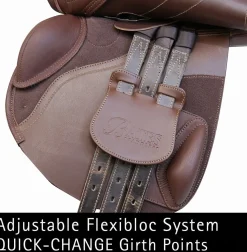 SADDLERY BRANDS INTL Bates Elevation® DS+ Luxe Leather Saddle Brown Online