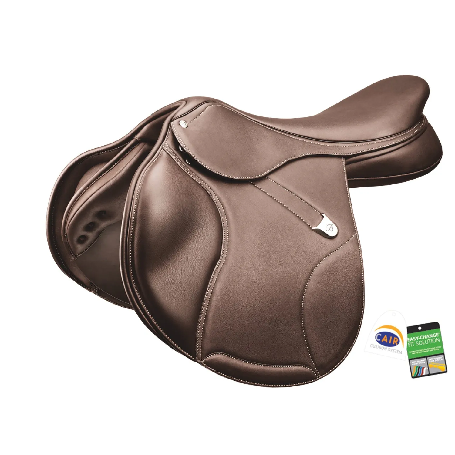 SADDLERY BRANDS INTL Bates Elevation®+ Luxe Leather Saddle Brown
