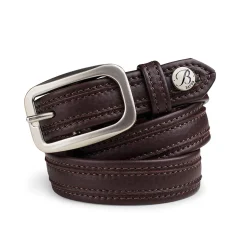 SADDLERY BRANDS INTL Bates Leather Belt Hot