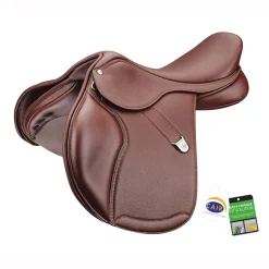 SADDLERY BRANDS INTL Bates Pony Elevation+ Saddle with CAIR® Havana Brown Clearance