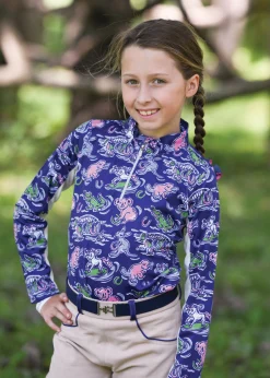 BELLE AND BOW EQSTRN Belle & Bow Equestrian Children’s Short Sleeve Sun Shirt Clearance