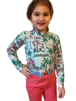 BELLE AND BOW EQSTRN Belle & Bow Equestrian Children’s Long Sleeve Sun Shirt Online