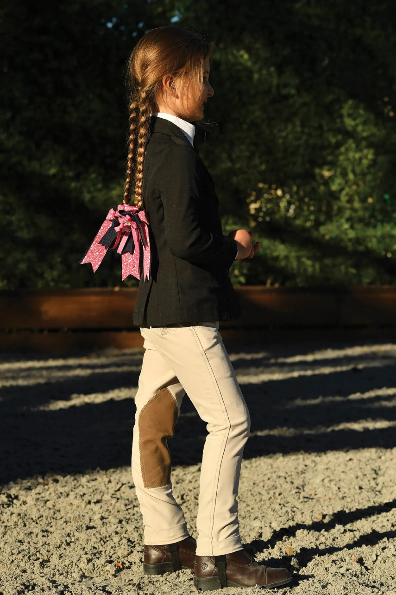 BELLE AND BOW EQSTRN Belle & Bow Equestrian Show Jodhpurs Tan