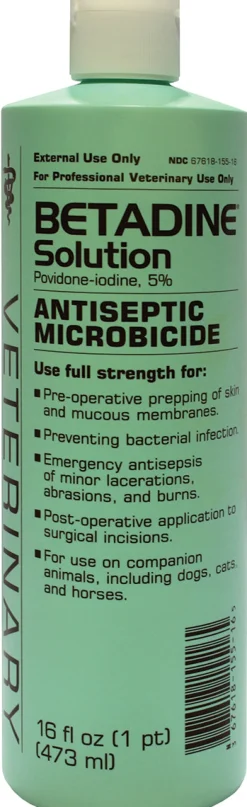 ANIMAL HEALTH INT Betadine® Solution Clearance