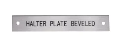 DOVER DROPSHIP Beveled Edge Halter Nameplate - 1 or 2 lines Discount