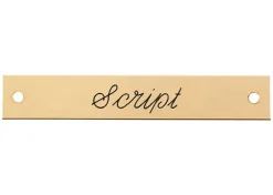 DOVER DROPSHIP Beveled Edge Halter Nameplate - 3 lines Clearance