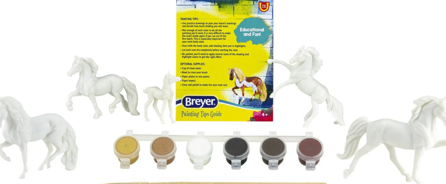 REEVES INTERNATIONAL Breyer® Colorful Breeds Paint & Play