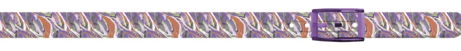 SWYFT PRINTS/C4 C4 Pattern Belt with Buckle Outlet