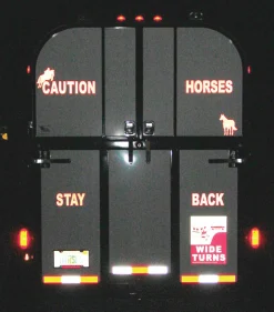 CAUTION HORSES SAFET Caution Horses Sign