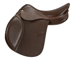 JPC INDIA-LTHR TACK Circuit™ Debut Saddle Dark Chocolate Sale
