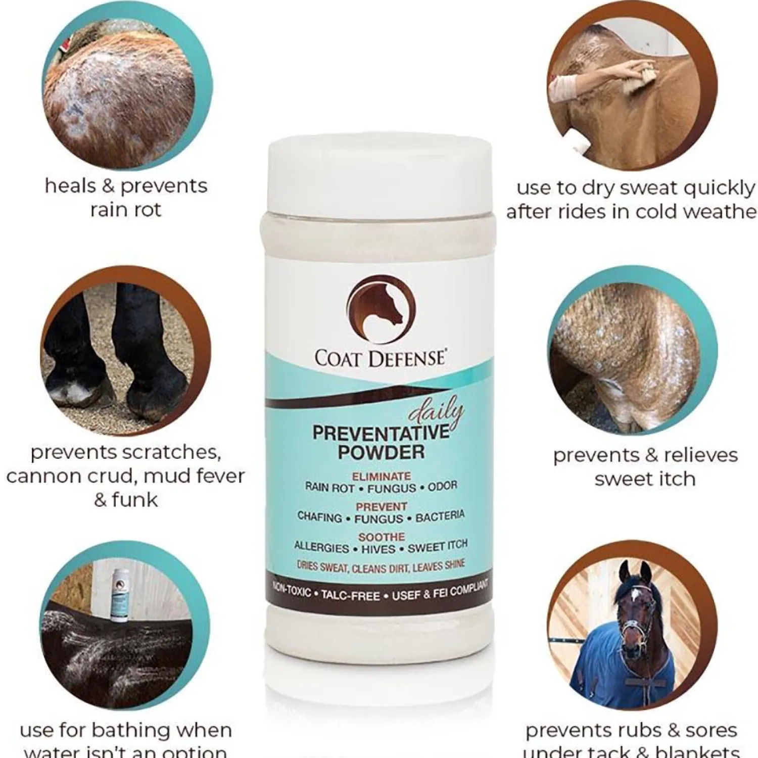 HORSEPOWDER INC Coat Defense® Daily Preventative Powder Discount