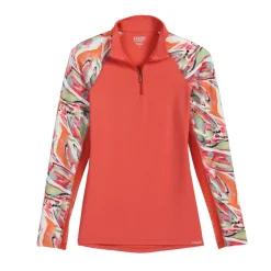 KIRSCH CoolBlast® 100 Ladies’ LaBelle Print Long Sleeve Shirt Best