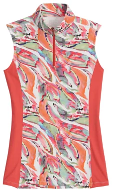 KIRSCH CoolBlast® 100 Ladies’ Lakeland Sleeveless Print Shirt New