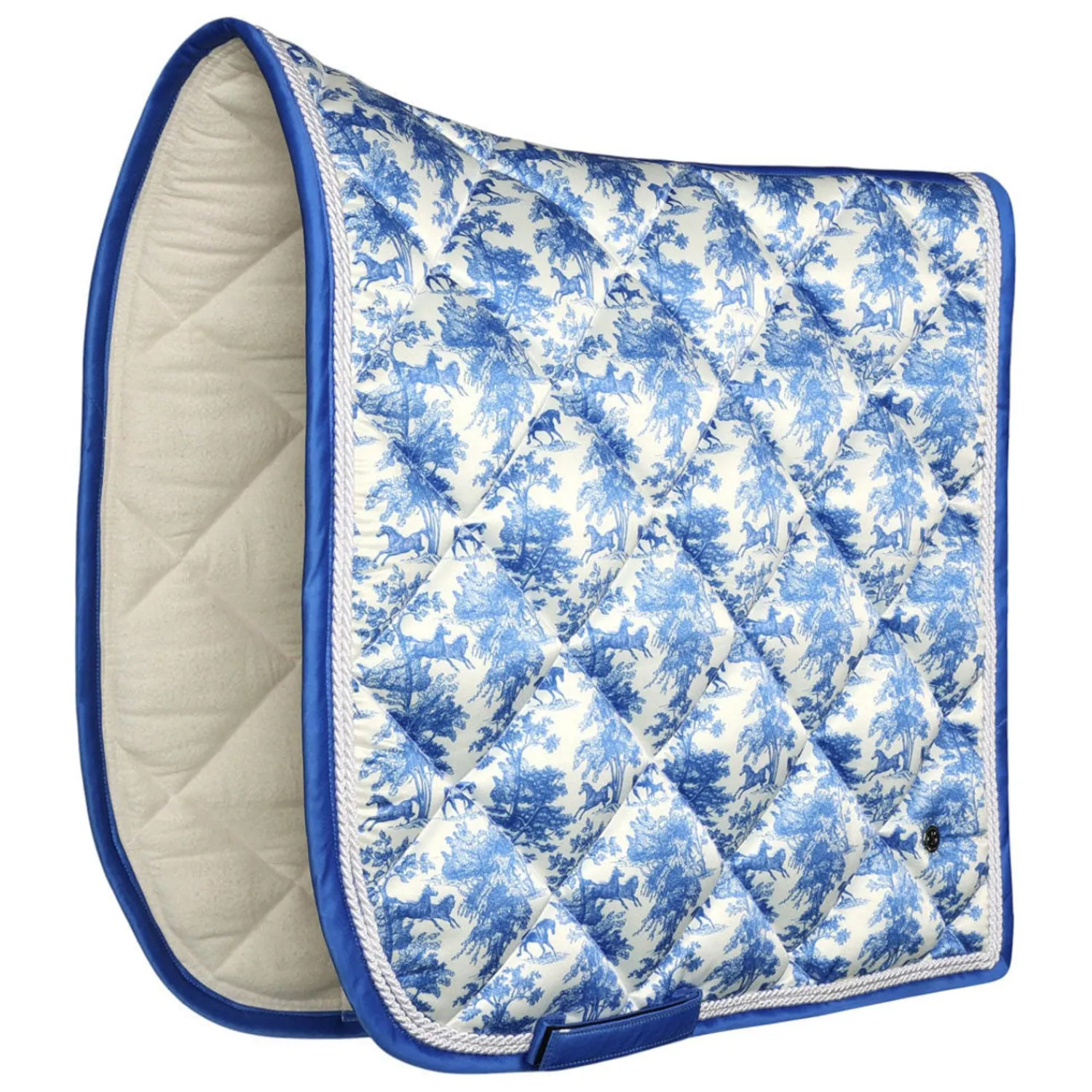 JPC EQUESTRIAN Dapplebay Equestrian Toile Dressage Saddle Pad Hot