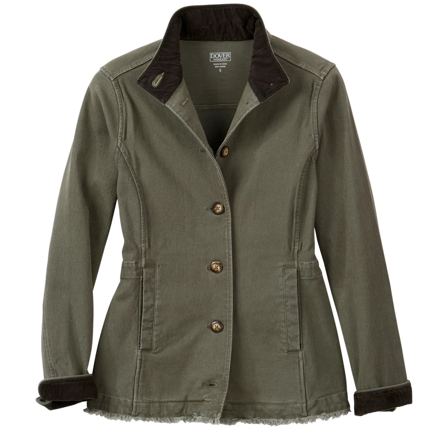 KIRSCH DS Ladies’ Barn Coat Distressed Hemlock Discount